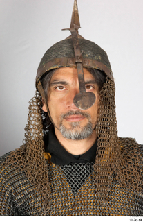 Photos Medieval Knight in Turkish Helmet 1 Chainmail hood Medieval…